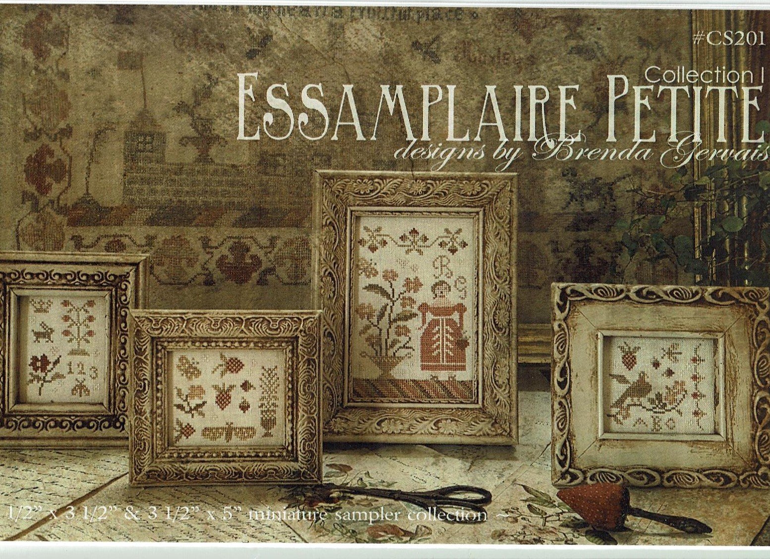 Thistle Petit Point Kit, Historical Needlepoint, Tapestry, Embroidery