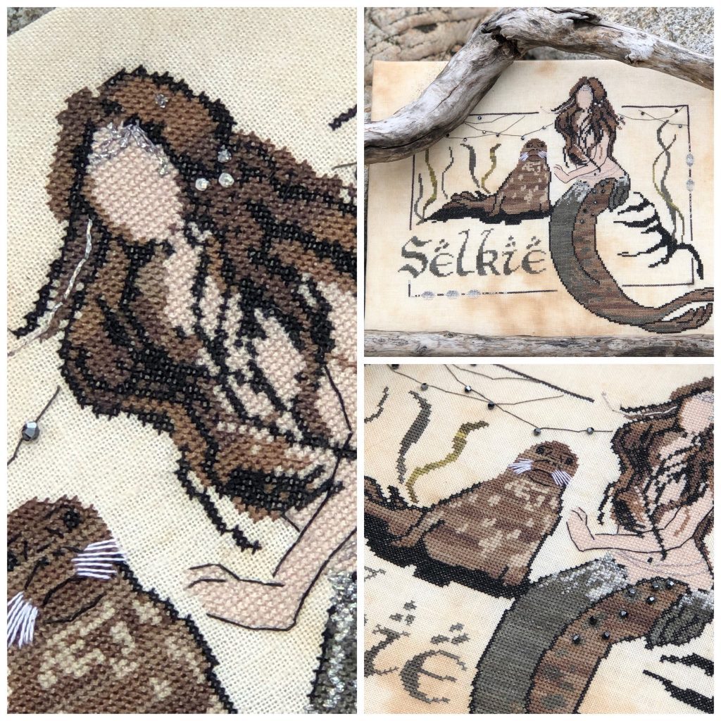 Selkie Chart Only Primitive Hare Sassy Jacks Stitchery